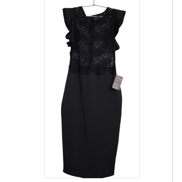 Xtaren Black Lace Dress - Picture 5 of 6